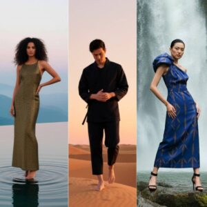 จิม ทอมป์สัน เปิดสะพานเชื่อม “มรดก” กับ “อนาคต” ด้วยแคมเปญ AI ครั้งแรก ผสานทิวทัศน์เมืองไทยกับศิลปะการทอผ้าอันงดงามผ่านแฟชั่นเซต “The World is Our Loom”