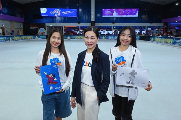 บัตรเครดิต ทีทีบี มอบประสบการณ์สุดพิเศษให้กับเยาวชน “ไฟ-ฟ้า” พา workshop ไอซ์สเก็ตกับโปรระดับโลก จาก Disney on Ice