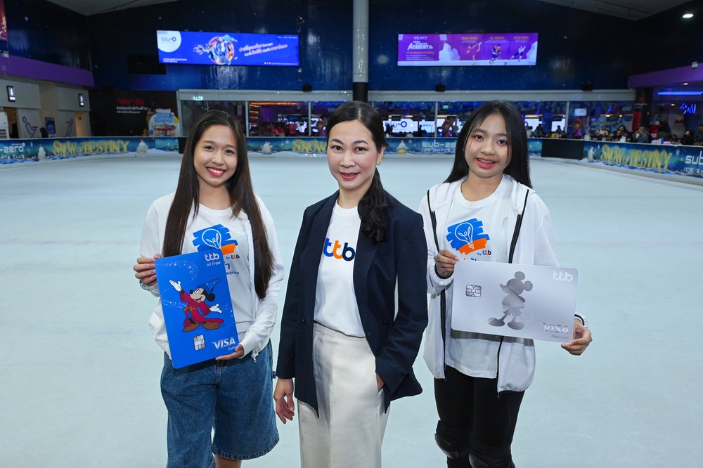 บัตรเครดิต ทีทีบี มอบประสบการณ์สุดพิเศษให้กับเยาวชน “ไฟ-ฟ้า” พา workshop ไอซ์สเก็ตกับโปรระดับโลก จาก Disney on Ice