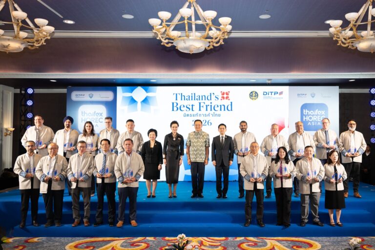 นายก “อนุทิน” เปิดงาน THAIFEX – HOREC ASIA 2026 หนุนไทยเป็นฮับ HoReCa เอเชีย คาดเงินสะพัด 3.5 พันล้านบาท พร้อมขอบคุณผู้นำเข้ารายใหญ่จากทั่วโลก 20 ราย อุดหนุนสินค้าไทย