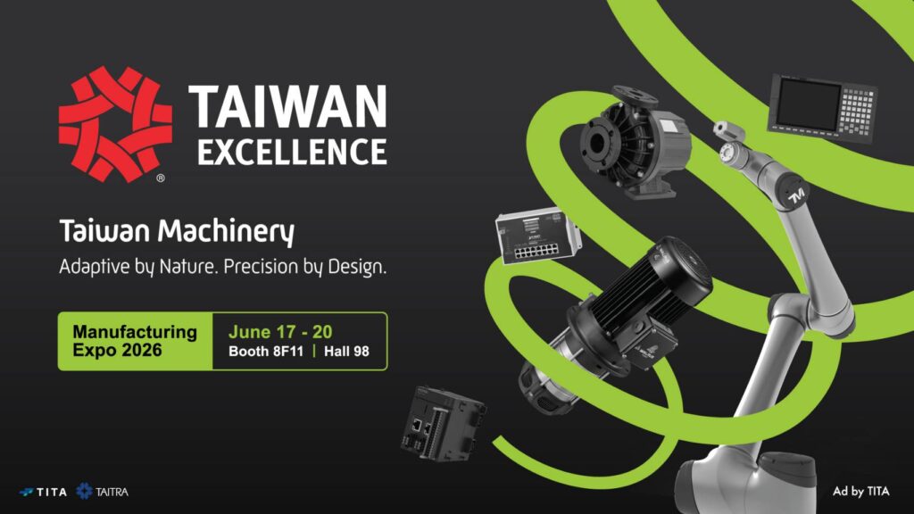 Taiwan Excellence พลิกโฉมอุตสาหกรรมไทย สู่มิติใหม่แห่งเครื่องจักรอัจฉริยะแม่นยำ ปรับตัวไว และตอบโจทย์การผลิตยุคใหม่สู่อนาคต